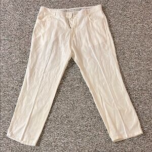 E. Zegna Men's Linen Pants